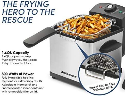 Deep Frying Bliss: Our Elite Gourmet EDF-1607 Review