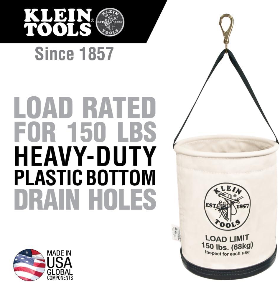 Klein Tools 5109SLR: My Go-To Canvas Bucket