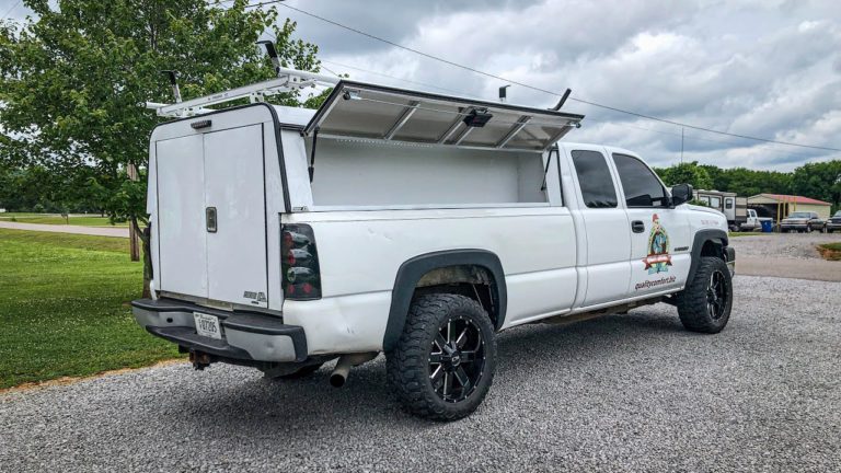 New A.R.E Topper For My Chevy 2500hd Service Truck | HVAC Life