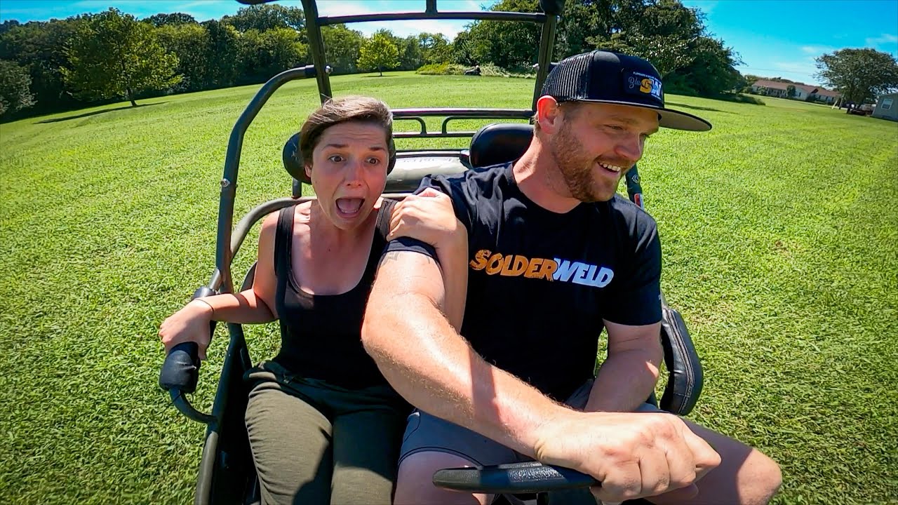 Took My WIFE On A Go Kart RIDE!!