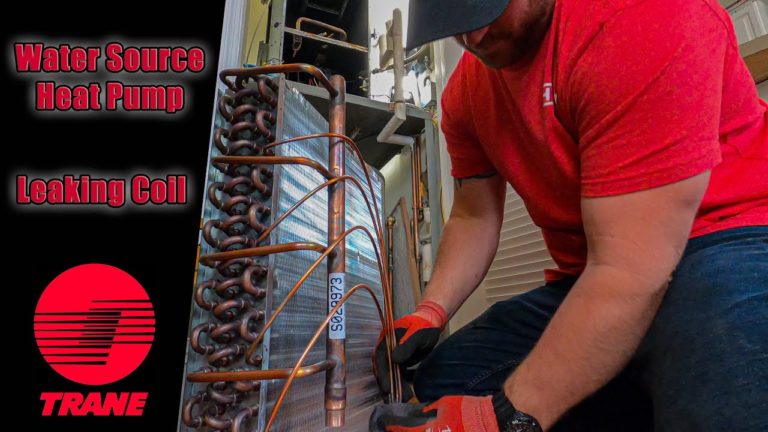 Trane Water Source Heat Pump With LEAKING Coil | Let's Do Some Work!!