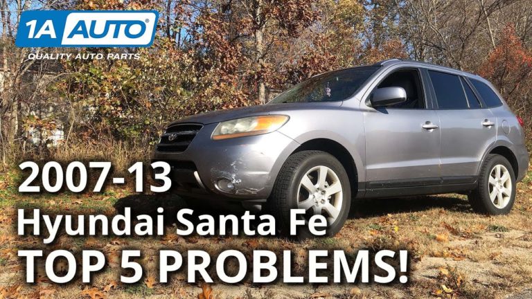 Top 5 Problems Hyundai Santa Fe SUV 2nd Generation 2007-13