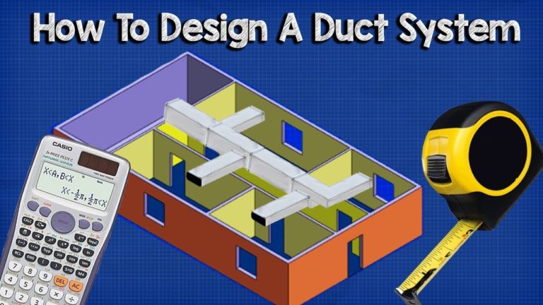 Ductwork sizing, calculation and design for efficiency – HVAC Basics + full worked example