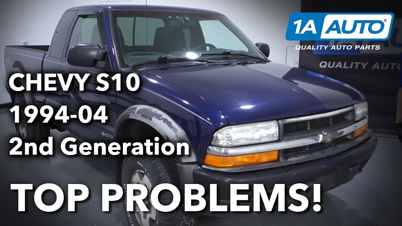 Top 5 Problems Chevy S 10 Zr2 Truck 2nd Generation 1994 04