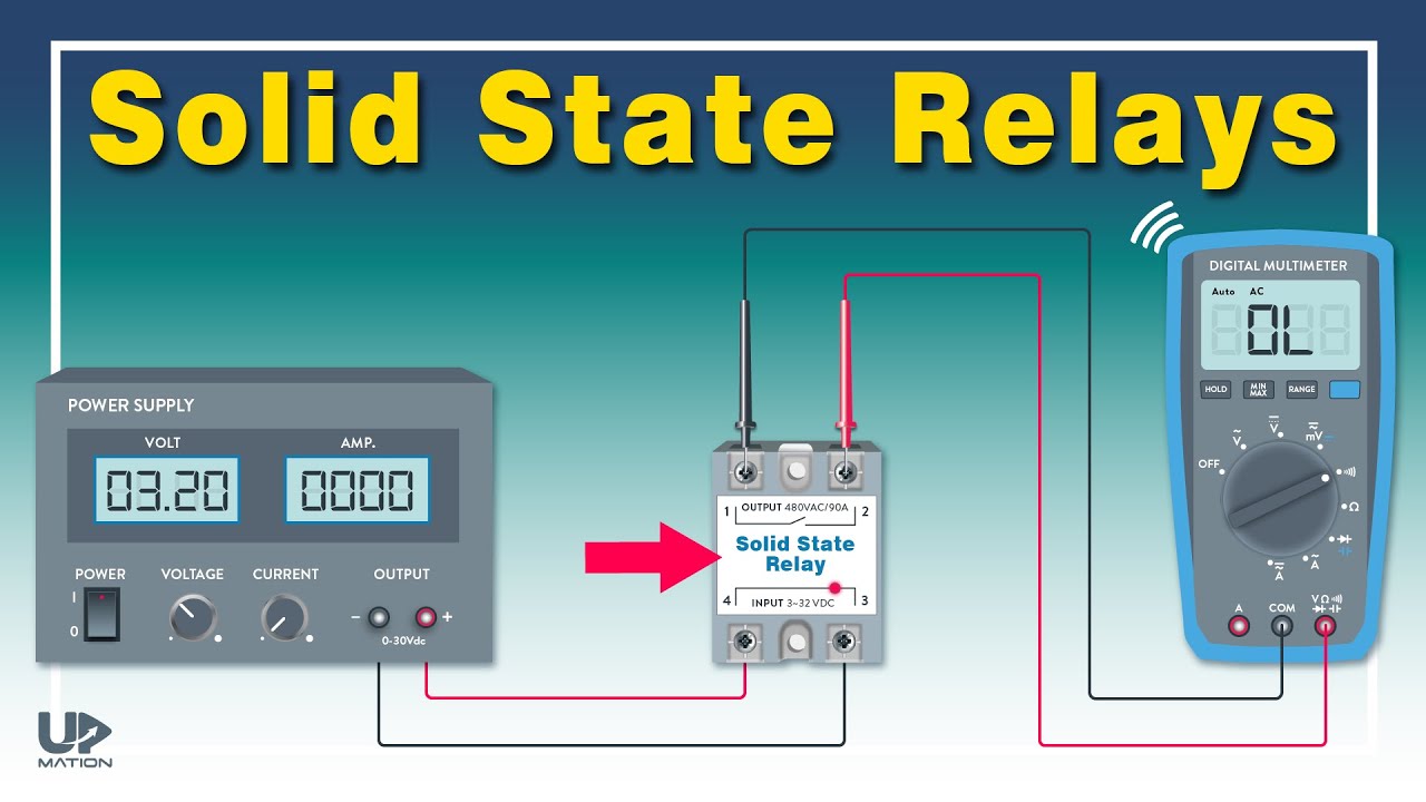 How Solid State Relays Work | Testing Solid State Relay With Multimeter ...