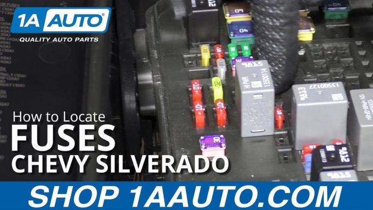 How to Locate Fuses 14-19 Chevy Silverado