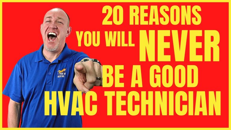 🤣20 Reasons You’ll Never Be a Good HVAC Technician😂
