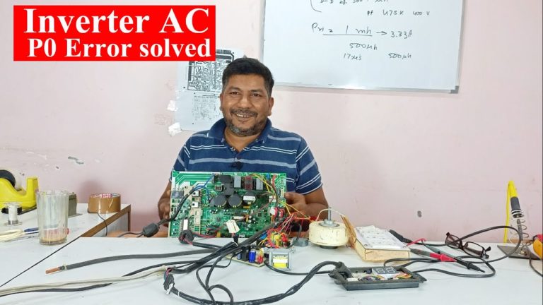 Inverter me ac P0 erroe ka foult kese nikale