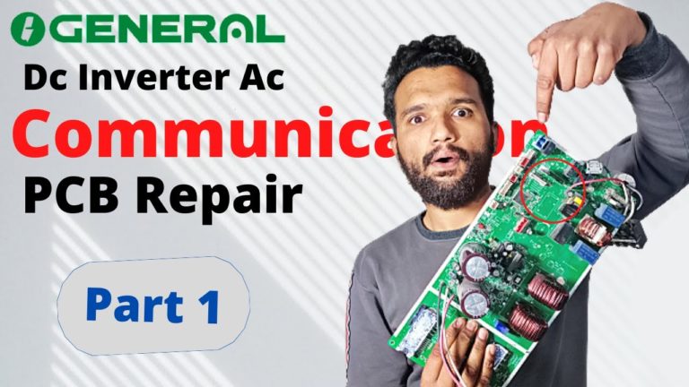 O General 2 Ton Outdoor Inverter Ac Pcb Communication Repairing | Split Air Conditioner Pcb Fix