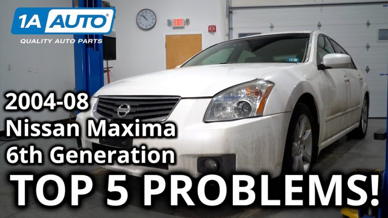 Top 5 Problems Nissan Maxima Sedan 6th Generation 2004-08