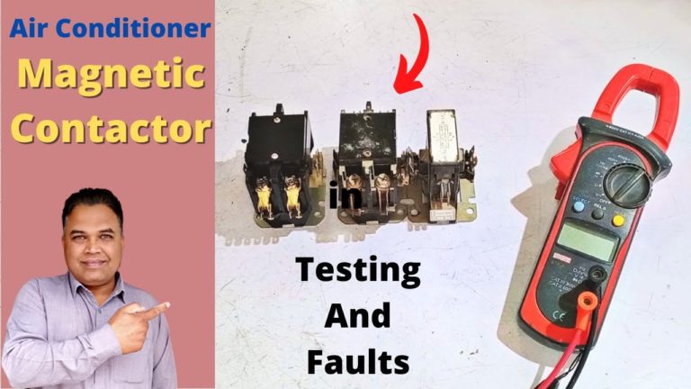 Air Conditioner ( HVAC ) Magnetic Contactor Testing And Faults in Urdu/Hindi | Ac Contactor Wiring