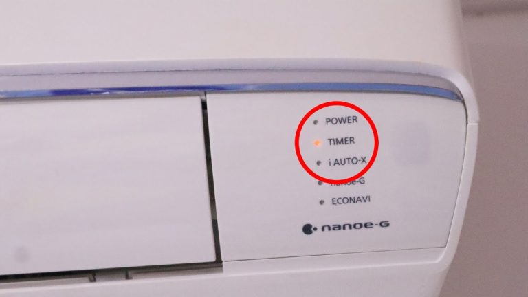 Panasonic AC Timer Blinking Problem – Part 1