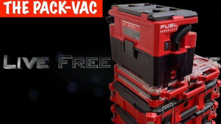 The PACKOUT M18 FUEL 2.5 Gallon Shop Vacuum AKA The Pack-Vac Gets It Done