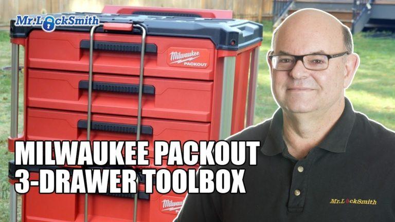 Milwaukee PACKOUT 3 Drawer Toolbox For Locksmiths