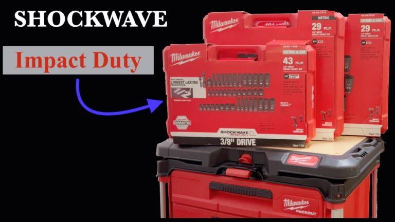 Milwaukee SHOCKWAVE Socket Sets Join Forces Into My PACKOUT System
