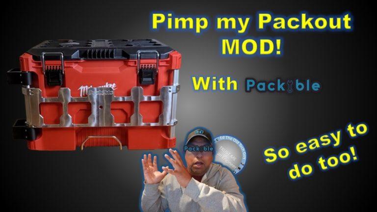 Easy Milwaukee PACKOUT Mod – PIMP it with Packible