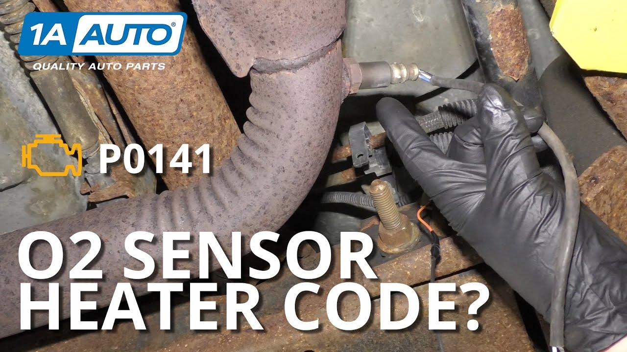 Check Engine Light? O2 Sensor Heater Circuit Malfunction Code P0141