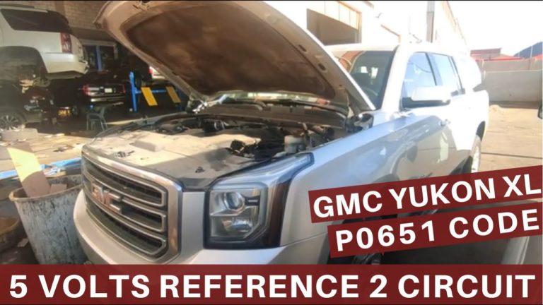 P0651 5 Volts Reference 2 Circuit | Troubleshooting P0651 Fault Code | GMC Yukon XL