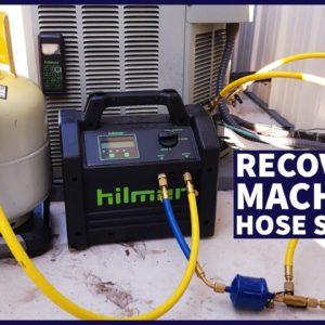 Recovery Machine Hose Setup! Step by Step Procedure for Recovering Refrigerant!