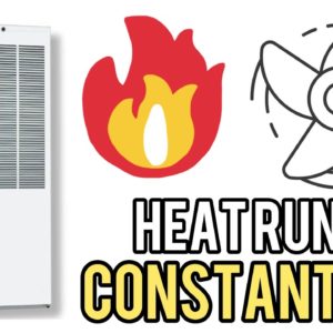 Heat and Blower Run Constantly | Electric Furnace Troubleshooting