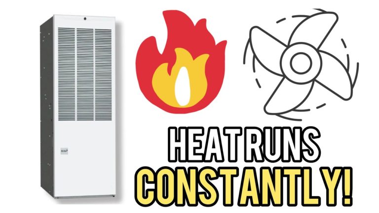 Heat and Blower Run Constantly | Electric Furnace Troubleshooting