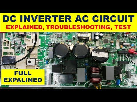 #244 DC Inverter AC board Outdoor Circuit Description Explained, How to Test, Troubleshoot & Repair