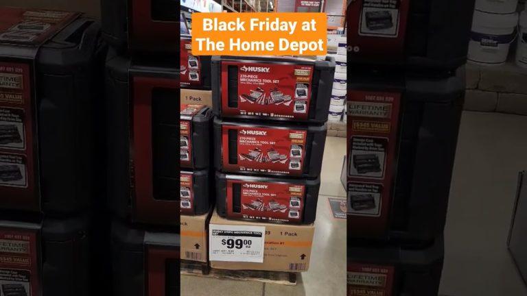 Black Friday Sale on Husky at The Home Depot