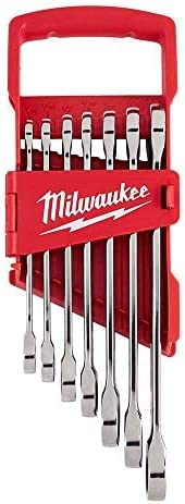 Milwaukee 48-22-9406 7pc Ratcheting Combination Wrench Set – Sae