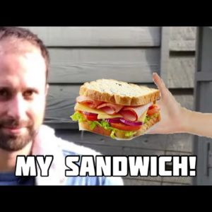 Bluon Brought Joe a Sandwich?!