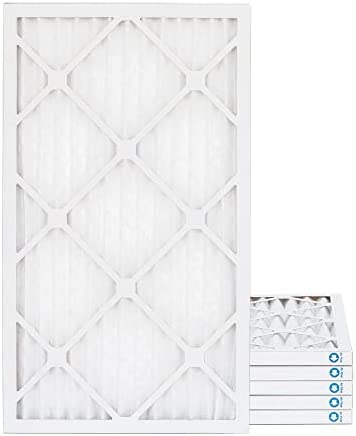 Pamlico Air 12x24x1 MERV 8 Pleated HVAC AC Furnace Air Filters. 6 Pack. (Exact Size: 11.5 x 23.5 x 0.75 Inches)