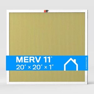 K&N 20x20x1 HVAC Furnace Air Filter, Lasts a Lifetime, Washable, Merv 11, the Last HVAC Filter You Will Ever Buy, Breathe Safely at Home or in the Office, HVC-12020