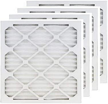 12x24x1 (11.75x23.75) MERV 8 Air Filter/Furnace Filters (4 pack)
