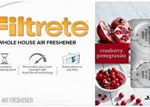 Filtrete Whole House Air Freshener for AC Furnace Air Filter, Cranberry Pomegranate