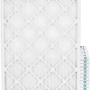 Pamlico Air 16x20x1 MERV 8 Pleated HVAC AC Furnace 1" Inch Air Filters by Pamlico. Case of 12. Exact Size: 15-1/2 x 19-1/2 x 3/4