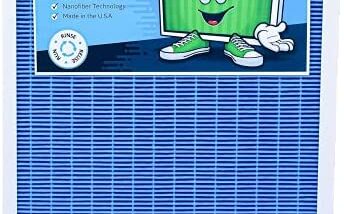 Filti 18x24x1 Air Filter MERV 13, Washable Pleated HVAC Furnace Filters. 100% Made in the USA.