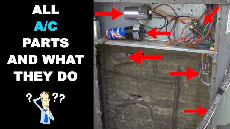 central air conditioning system diagram