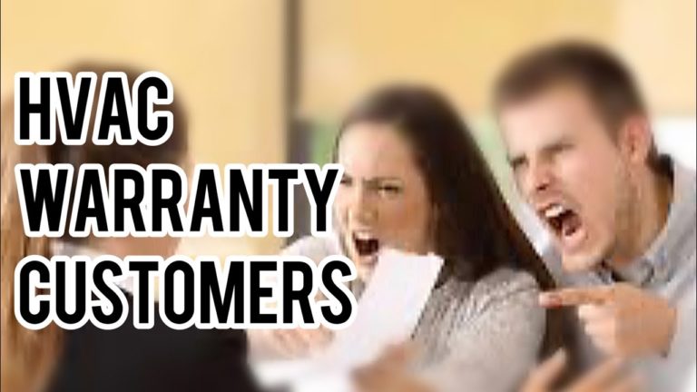 Dealing with HVAC Home Warranty Customers