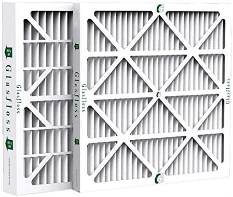 Glasfloss ZL 20x20x2 MERV 10 AC & Furnace Filters. 16 Cases on 1 Pallet. Actual Size: 19-1/2 x 19-1/2 x 1-3/4