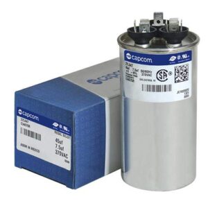 OEM Upgraded Replacement for GE Genteq Round Capacitor 45/7.5 370 Volt Z97F9969 97F9969