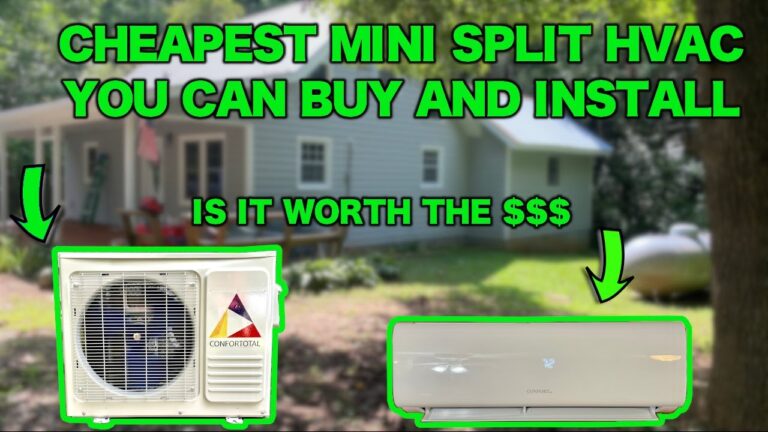 cheapest ductless mini split