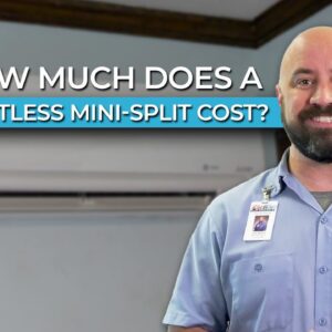 how much does ductless mini split cost