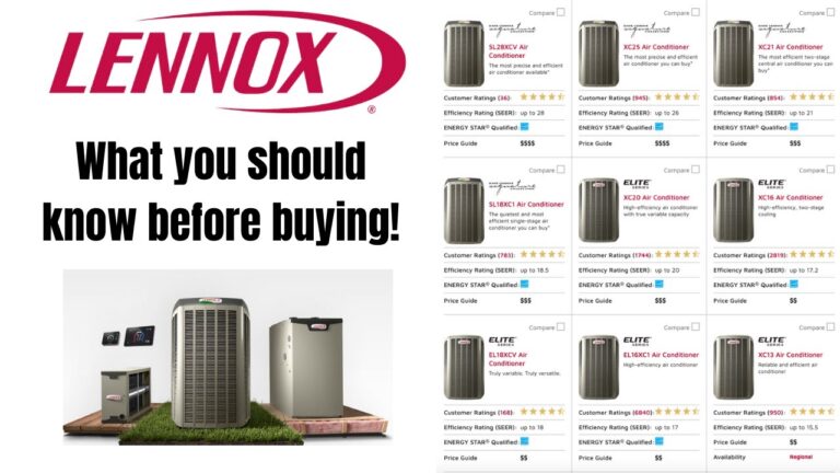 central air conditioner lennox