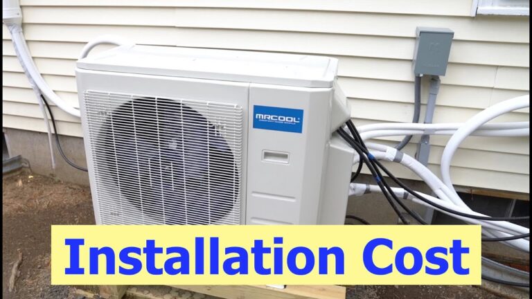 ductless mini split heat pump cost