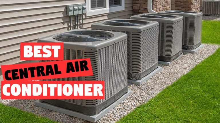 how much central air conditioner