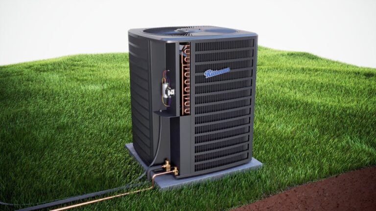 how does central air conditioner work
