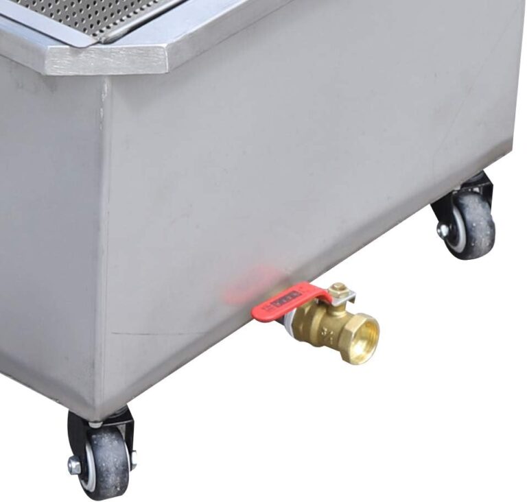 550W Mobile Fryer Filter 110LB Capacity Oil Filtration System Review
