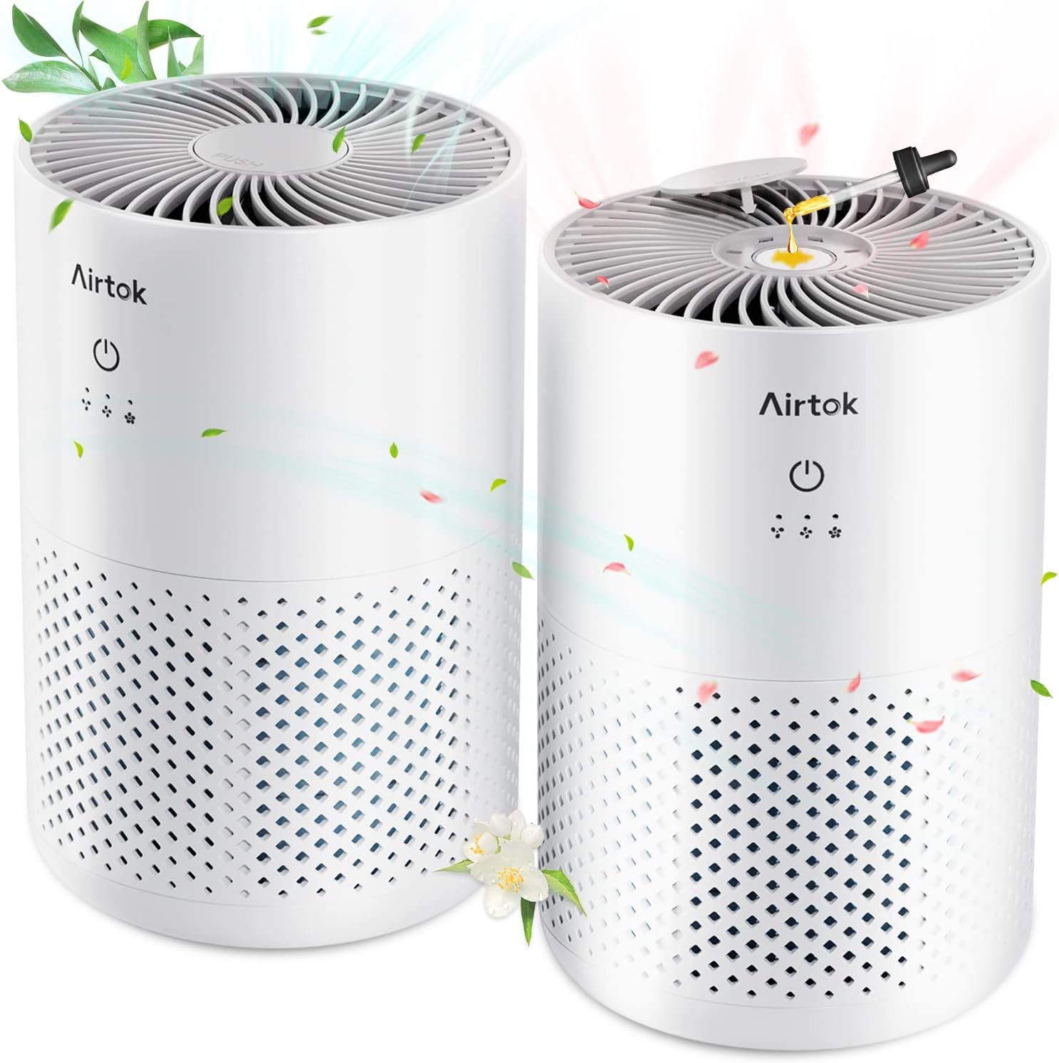 air purifier for bedroom 2pack white kq 31 white review