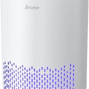 aroeve air purifiers for home hepa air purifiers air cleaner for smoke pollen dander hair smell portable air purifier wi 2
