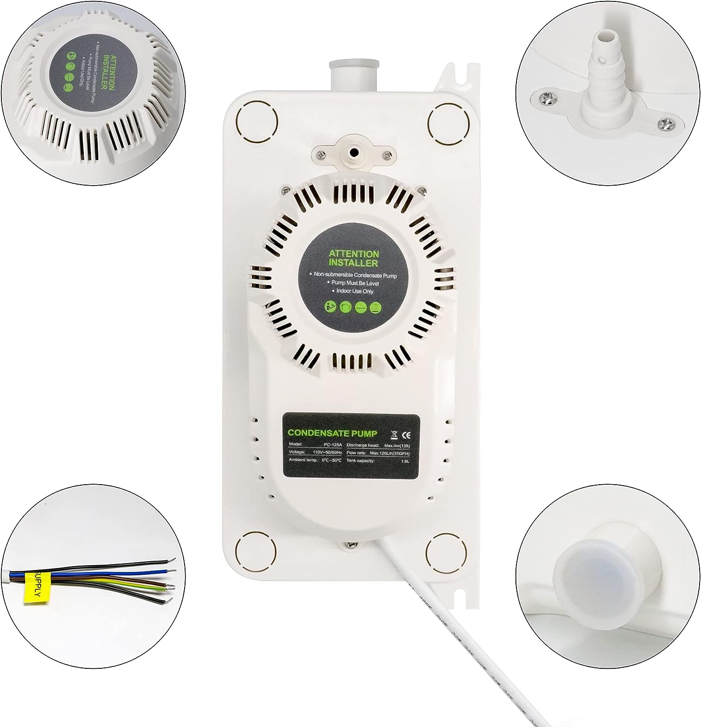 automatic tank condensate pump pc 125a125l review