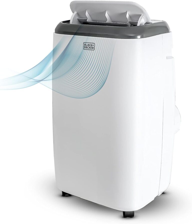 BLACK+DECKER 12,000 BTU Portable Air Conditioner with Remote Control, White review